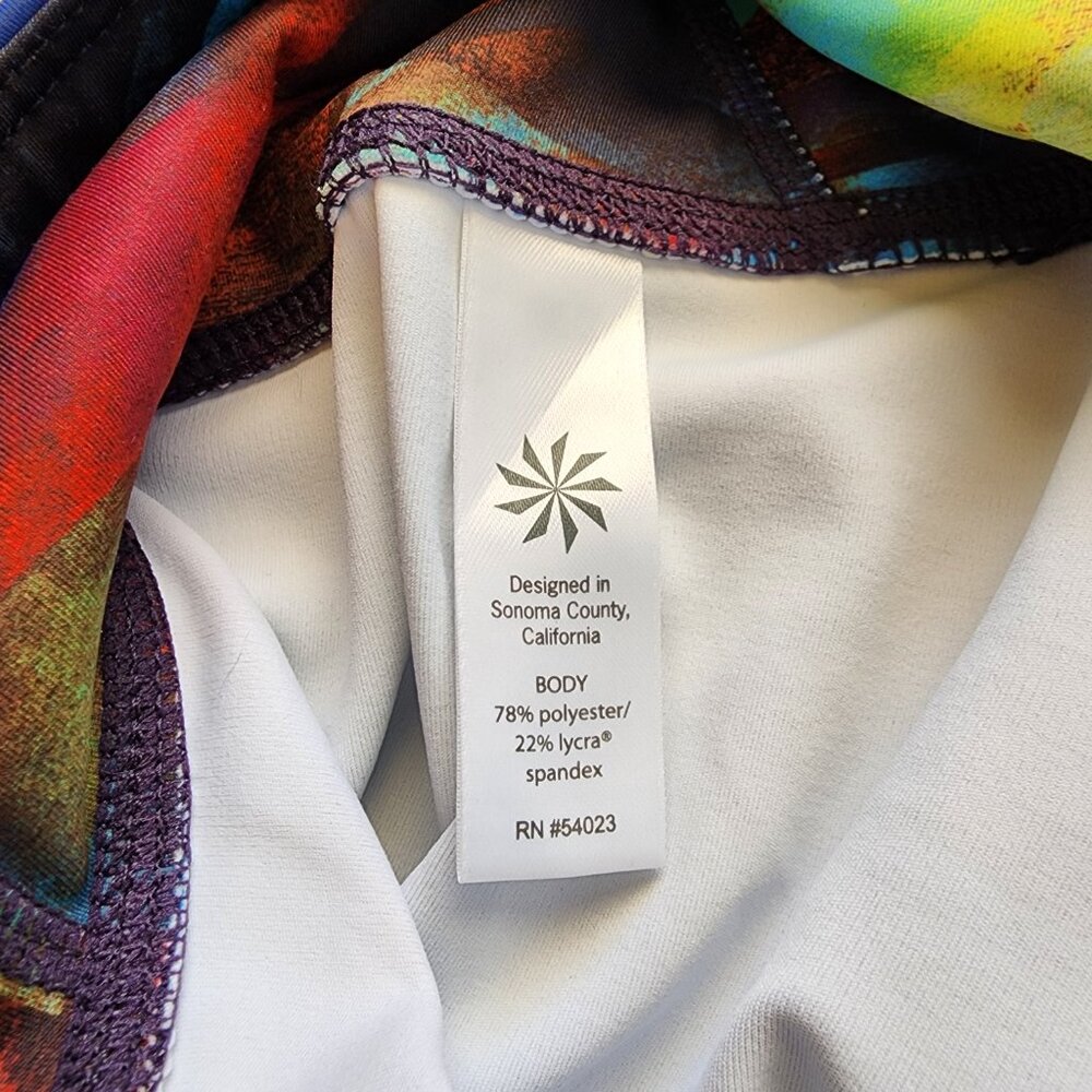 Athleta Sonar Colorburst Rainbow Leggings XS – Full Length, Multicolor - Picture 10 of 16